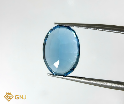 Đá Topaz Xanh Tự Nhiên 7.2ct - GNJ