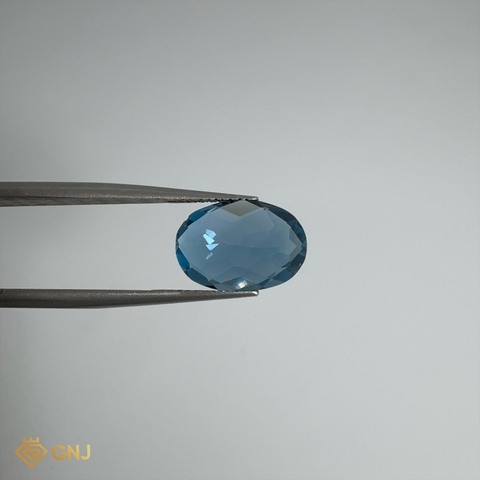 Đá Topaz Xanh Tự Nhiên Xanh Dương 5ct - GNJ
