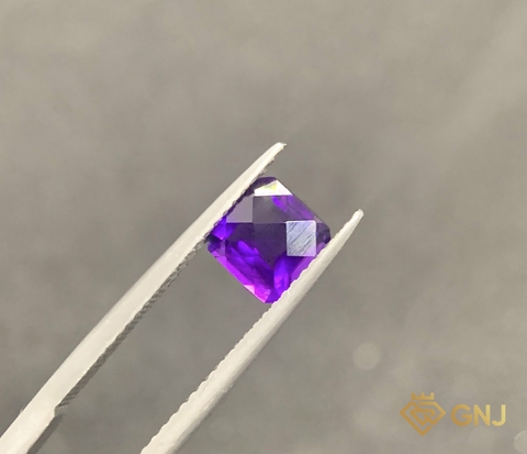 Amethyst Tự Nhiên Tím 1ct - Facet - GNJ