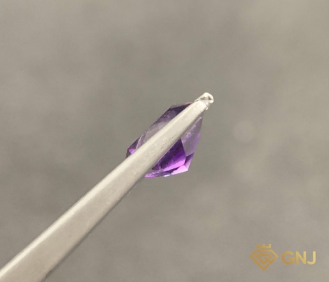 Amethyst Tự Nhiên Tím 1.3ct - Facet - GNJ