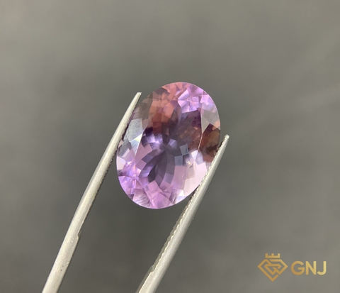 Amethyst Tự Nhiên Tím 10.7ct - Facet - GNJ