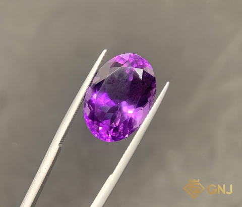 Amethyst Tự Nhiên Tím 14.5ct - Facet - GNJ