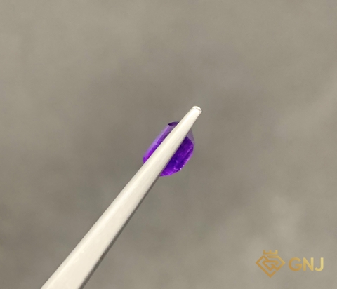 Amethyst Tự Nhiên Tím Nhạt 1.1ct - Facet - GNJ