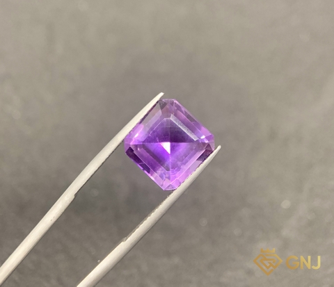 Amethyst Tự Nhiên Tím 7ct - Facet - GNJ