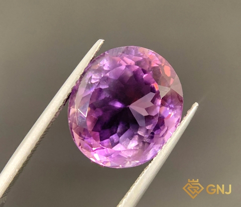 Amethyst Tự Nhiên Tím 8.7ct - Facet - GNJ