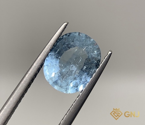Đá Aquamarine tự nhiên