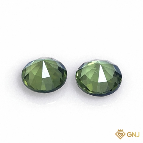 Cặp đá peridot tự nhiên 1,92ct (2 viên) - GNJ