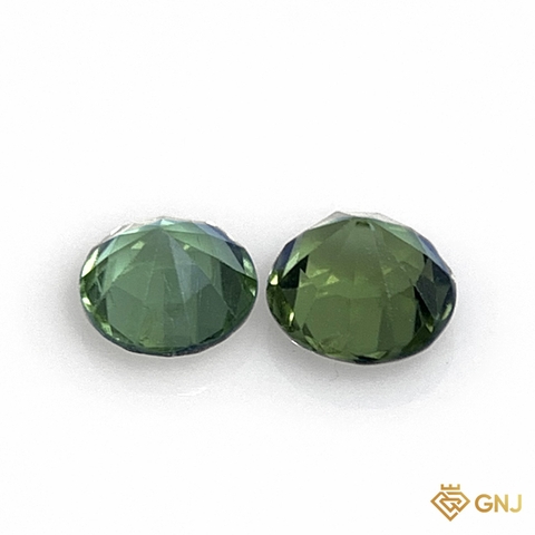 Cặp đá peridot tự nhiên 2,2ct (2 viên) - GNJ