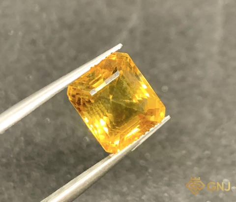 Citrine Tự Nhiên Vàng 6ct - Facet - GNJ