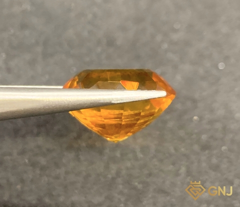 Đá Citrine Tự Nhiên Lục Yên 12ct — Facet - GNJ