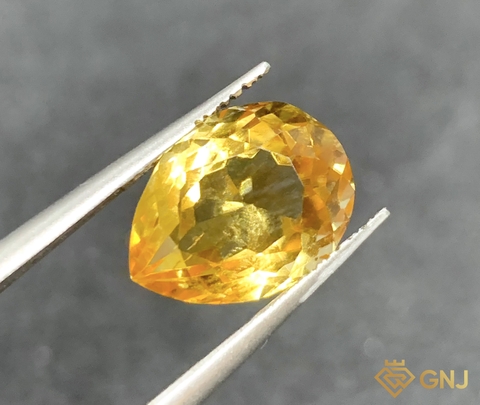 Đá Citrine Tự Nhiên Lục Yên 5ct — Facet - GNJ