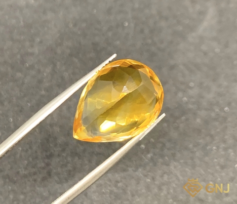 Đá Citrine Tự Nhiên Lục Yên 14ct — Facet - GNJ