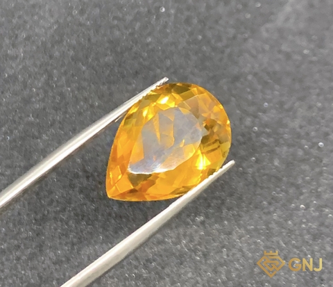 Đá Citrine Tự Nhiên Lục Yên 14ct — Facet - GNJ