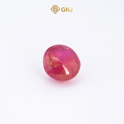 Viên đá ruby đỏ hồng tự nhiên