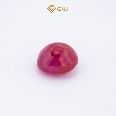 Viên đá ruby đỏ hồng tự nhiên