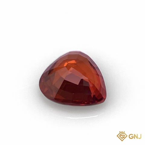 Đá sapphire đỏ cam tự nhiên 1,45ct - GNJ