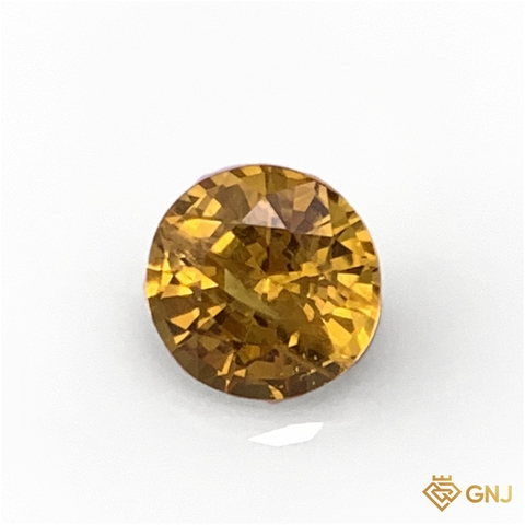 Đá sapphire vàng chanh tự nhiên 0,79ct - GNJ