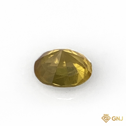 Đá sapphire vàng chanh tự nhiên 0,88ct - GNJ