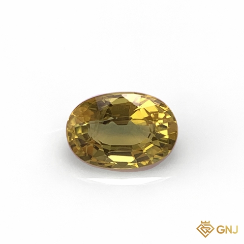 Đá sapphire vàng chanh tự nhiên 1,89ct - GNJ