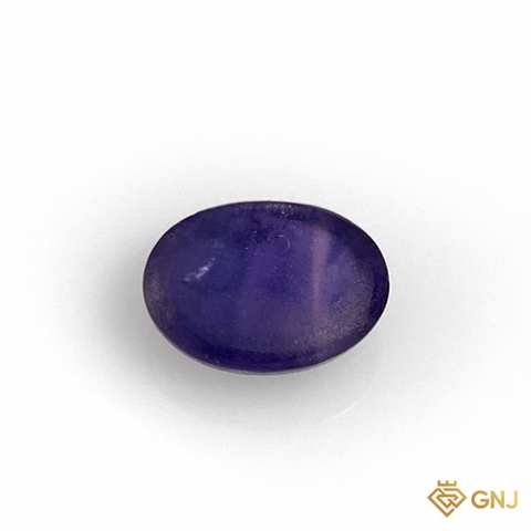 Đá sapphire xanh dương phớt tím tự nhiên 0,72ct - GNJ