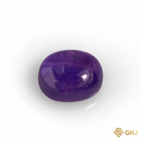 Đá sapphire xanh dương phớt tím tự nhiên 0,81ct - GNJ