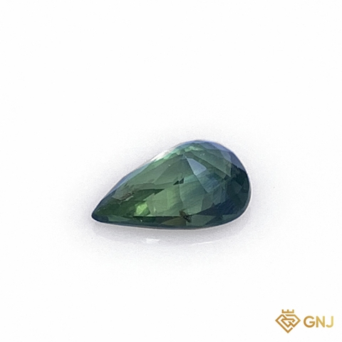 Đá sapphire xanh lá tự nhiên 0,79ct - GNJ