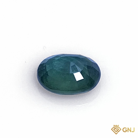Đá sapphire xanh lá tự nhiên 0,87ct - GNJ