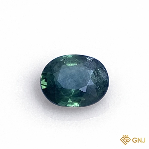 Đá sapphire xanh lá tự nhiên 0,87ct - GNJ