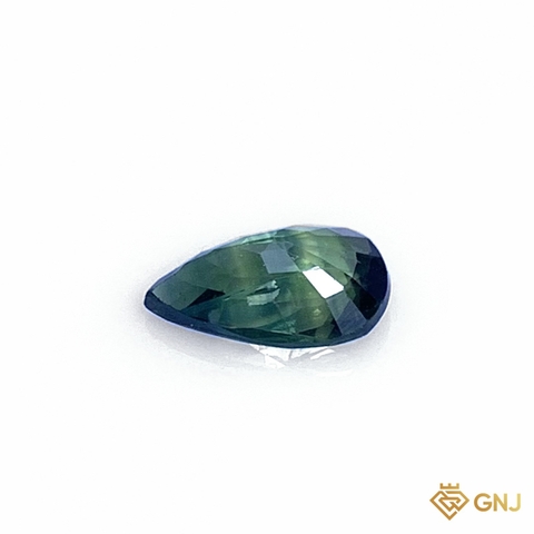 Đá sapphire xanh lá tự nhiên 0,97ct - GNJ