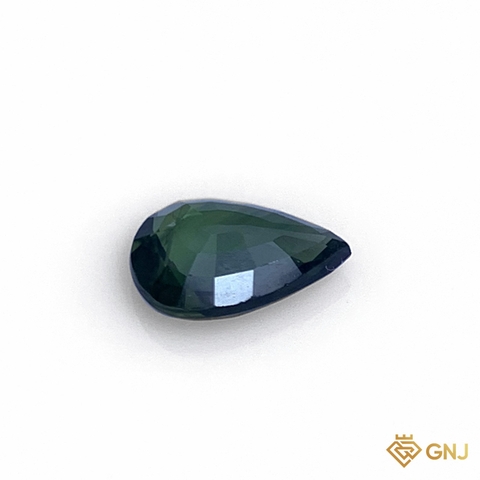 Đá sapphire xanh lá tự nhiên 1,08ct - GNJ