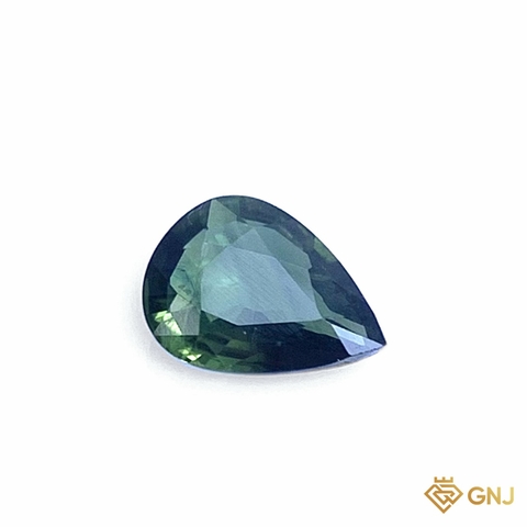 Đá sapphire xanh lá tự nhiên 1,08ct - GNJ