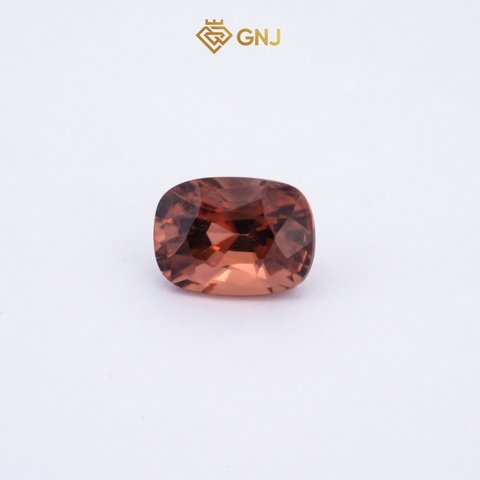Viên đá spinel Nâu Cam tự nhiên Lục Yên