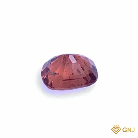 Đá spinel đỏ cam tự nhiên 0,42ct - GNJ