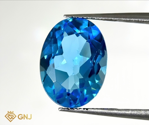 Đá Topaz Xanh Tự Nhiên 16.75ct - GNJ