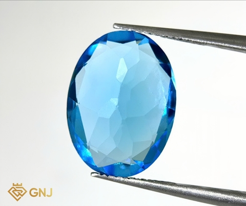 Đá Topaz Xanh Tự Nhiên 16.75ct - GNJ