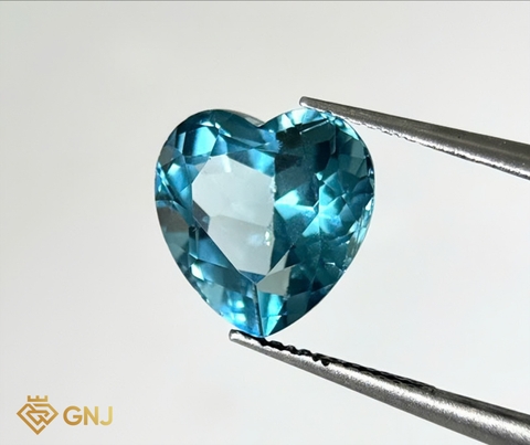 Đá Topaz Xanh Tự Nhiên 6.3ct - GNJ