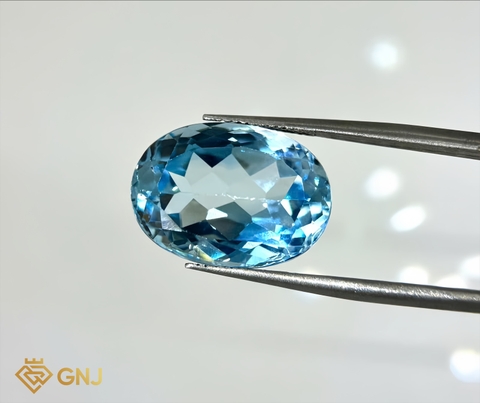 Đá Topaz Xanh Tự Nhiên 16.2ct - GNJ