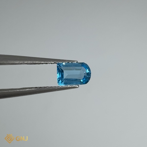 Đá Topaz Xanh Tự Nhiên 0.75ct — 6.1x4.0mm - GNJ