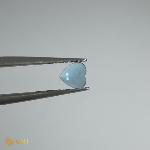 Đá Topaz Xanh Tự Nhiên 0.6ct — 5.0x4.8mm - GNJ