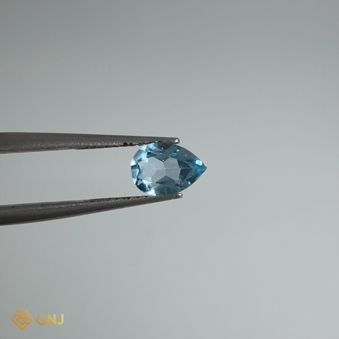 Đá Topaz Xanh Tự Nhiên 0.75ct — 7.1x5.1mm - GNJ