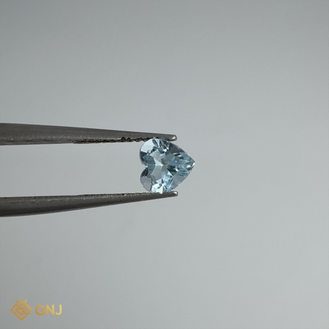Đá Topaz Xanh Tự Nhiên 0.75ct — 5.1x5.2mm - GNJ