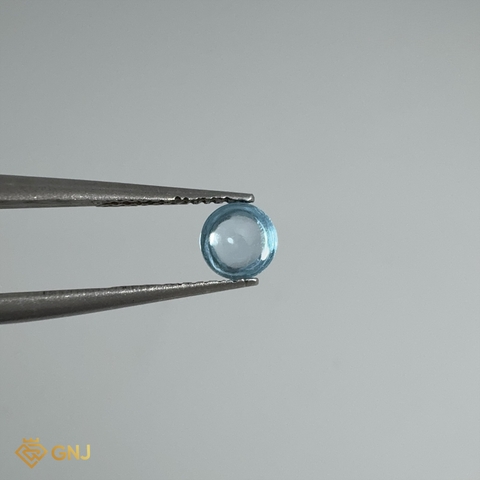 Đá Topaz Xanh Tự Nhiên 0.75ct — 5.0x5.0mm - GNJ