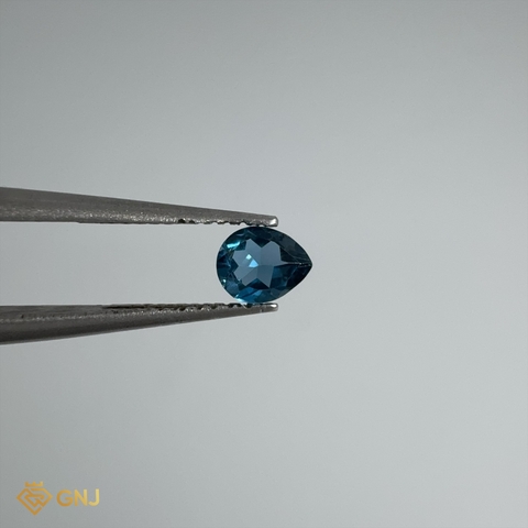 Đá Topaz Xanh Tự Nhiên Xanh Dương 0.45ct - GNJ