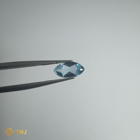 Đá Topaz Xanh Tự Nhiên 1.1ct — 9.6x5.0mm - GNJ
