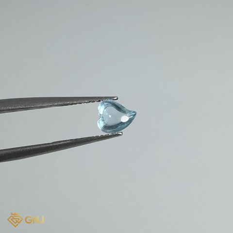 Đá Topaz Xanh Tự Nhiên 0.6ct — 5.7x5.0mm - GNJ