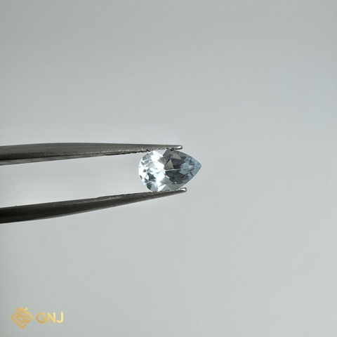 Đá Topaz Xanh Tự Nhiên 0.95ct — 7.3x5.2mm - GNJ