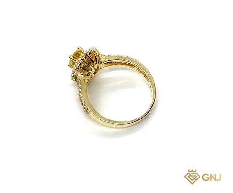 Nhẫn Sapphire Vàng Thiên Nhiên Sang Trọng - GNJ