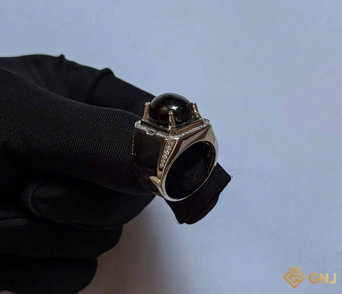 Nhẫn nam đá Sapphire tự nhiên