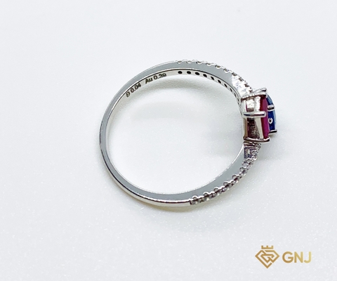 Nhẫn Phú Quý Ruby Sapphire Thiên Nhiên
