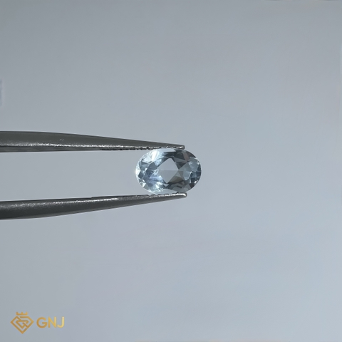 Đá Topaz Xanh Tự Nhiên 0.95ct — 6.9x5.0mm - GNJ